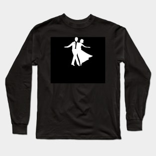 Dancing in Black and White Long Sleeve T-Shirt